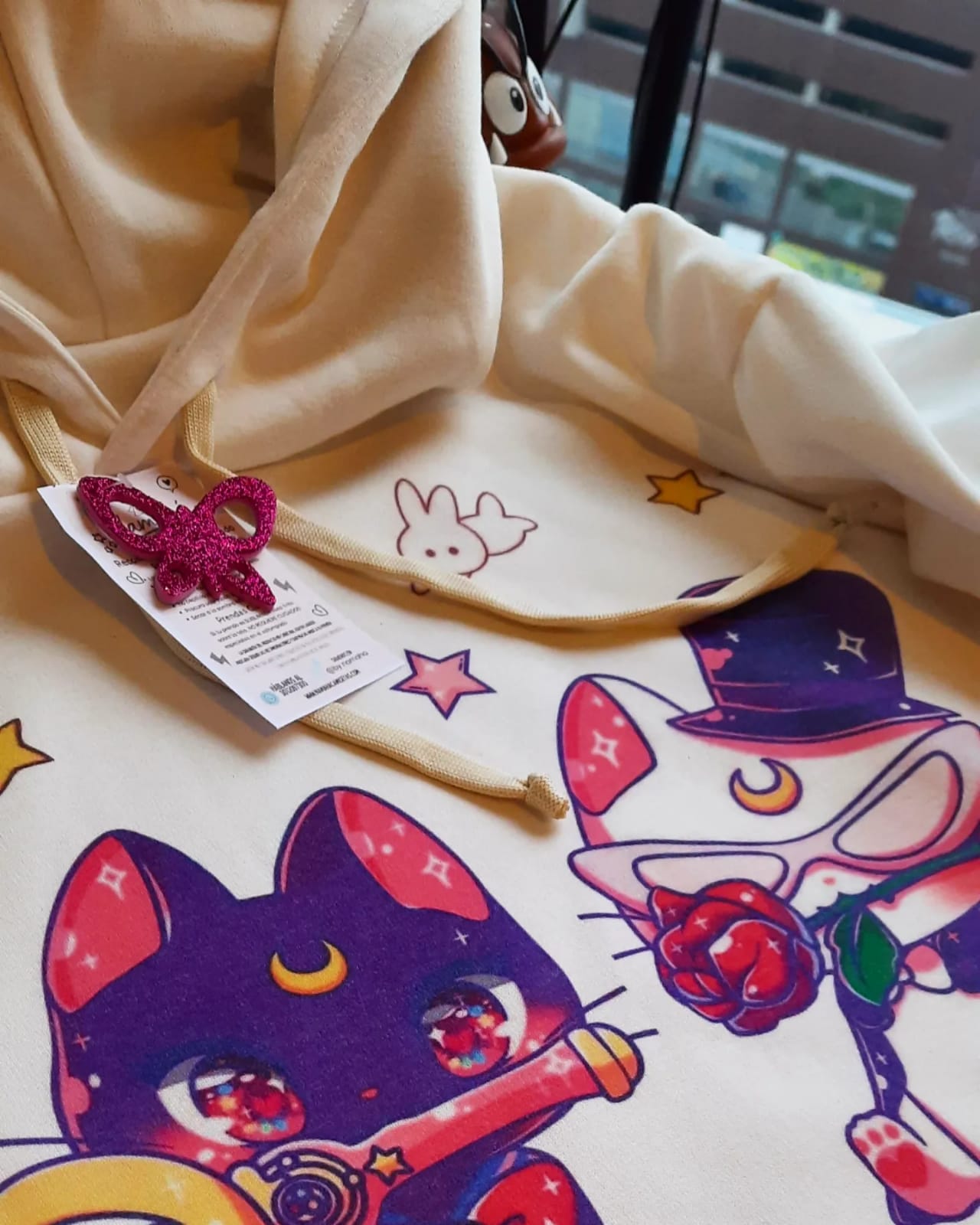 Buzo Luna y Artemis Sailormoon