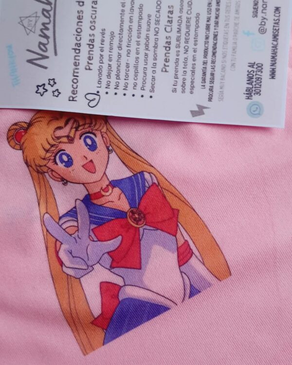 Camiseta Serena Sailormoon