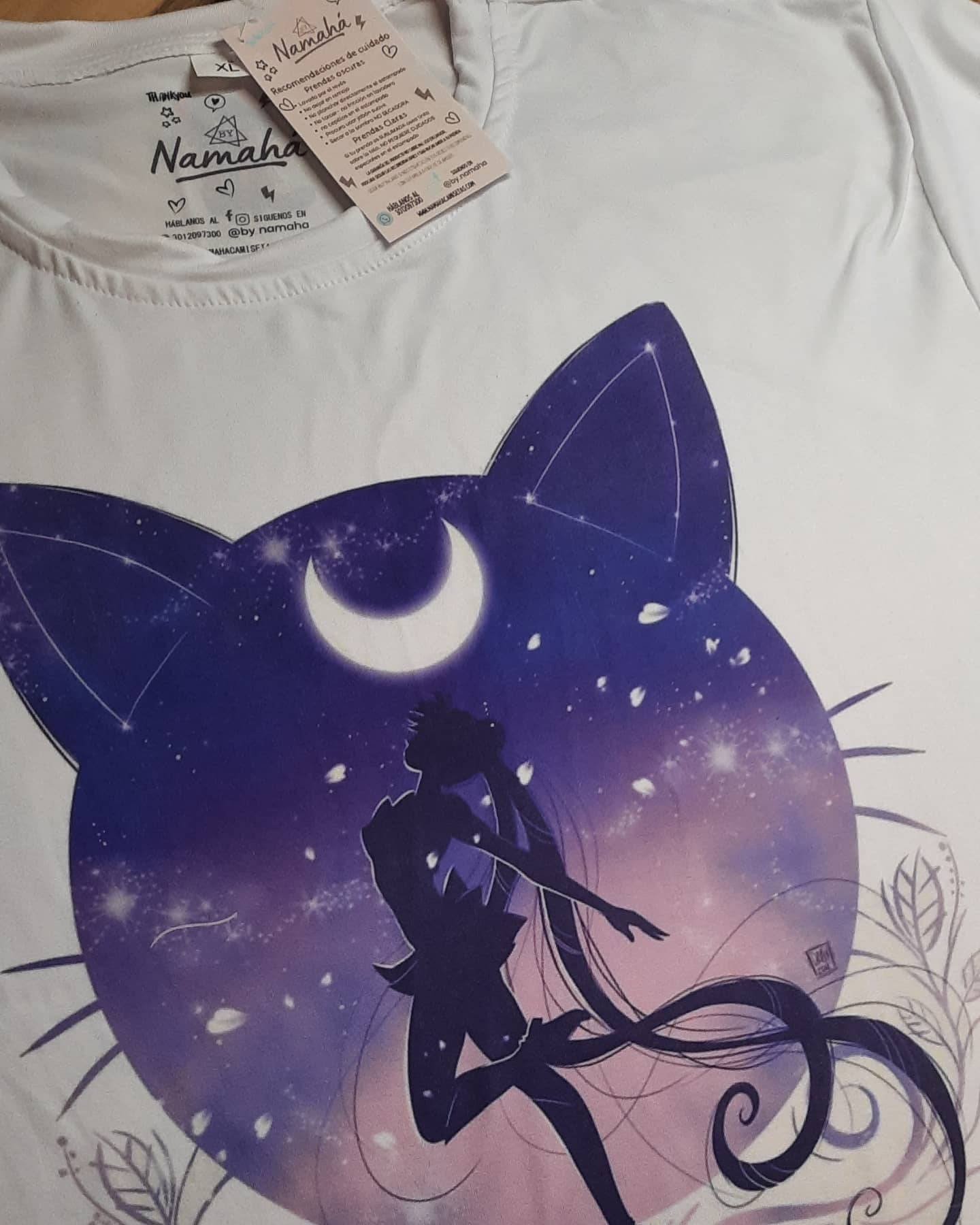 Camiseta Sailor Moon Transformación