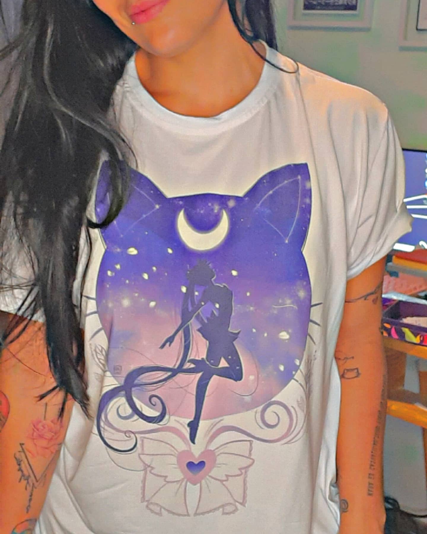 Camiseta Sailor Moon Transformación