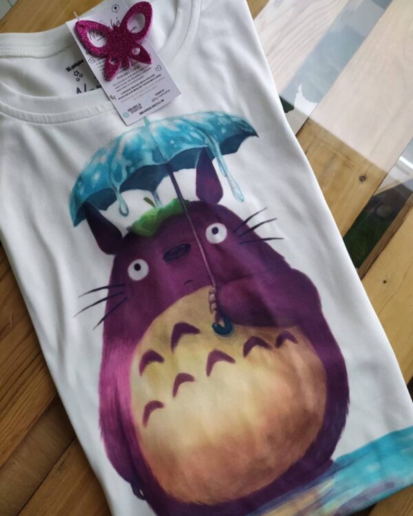 Camiseta Totoro Umbrella