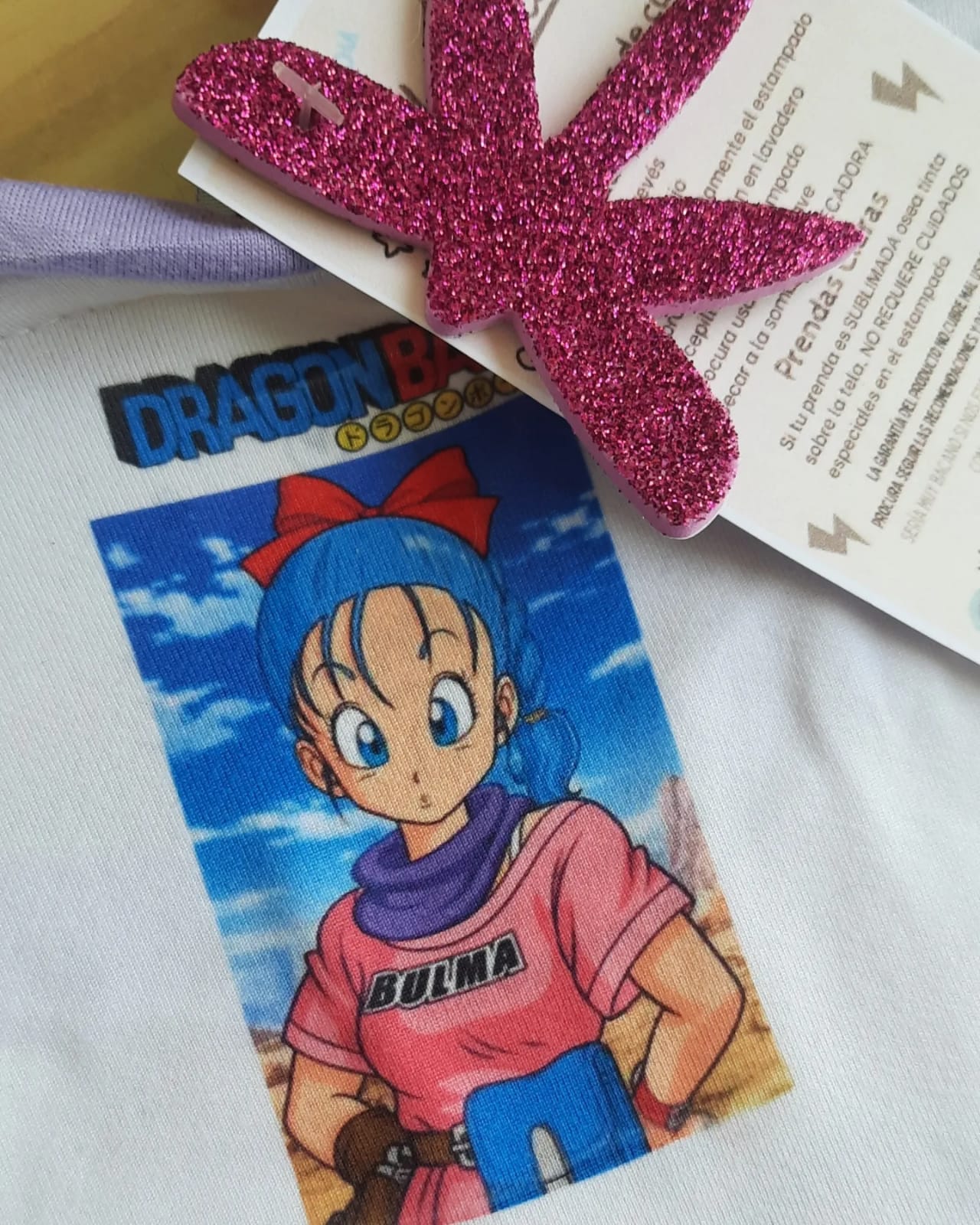 Camiseta De Bulma Dragon Ball Namahá Camisetas 1109