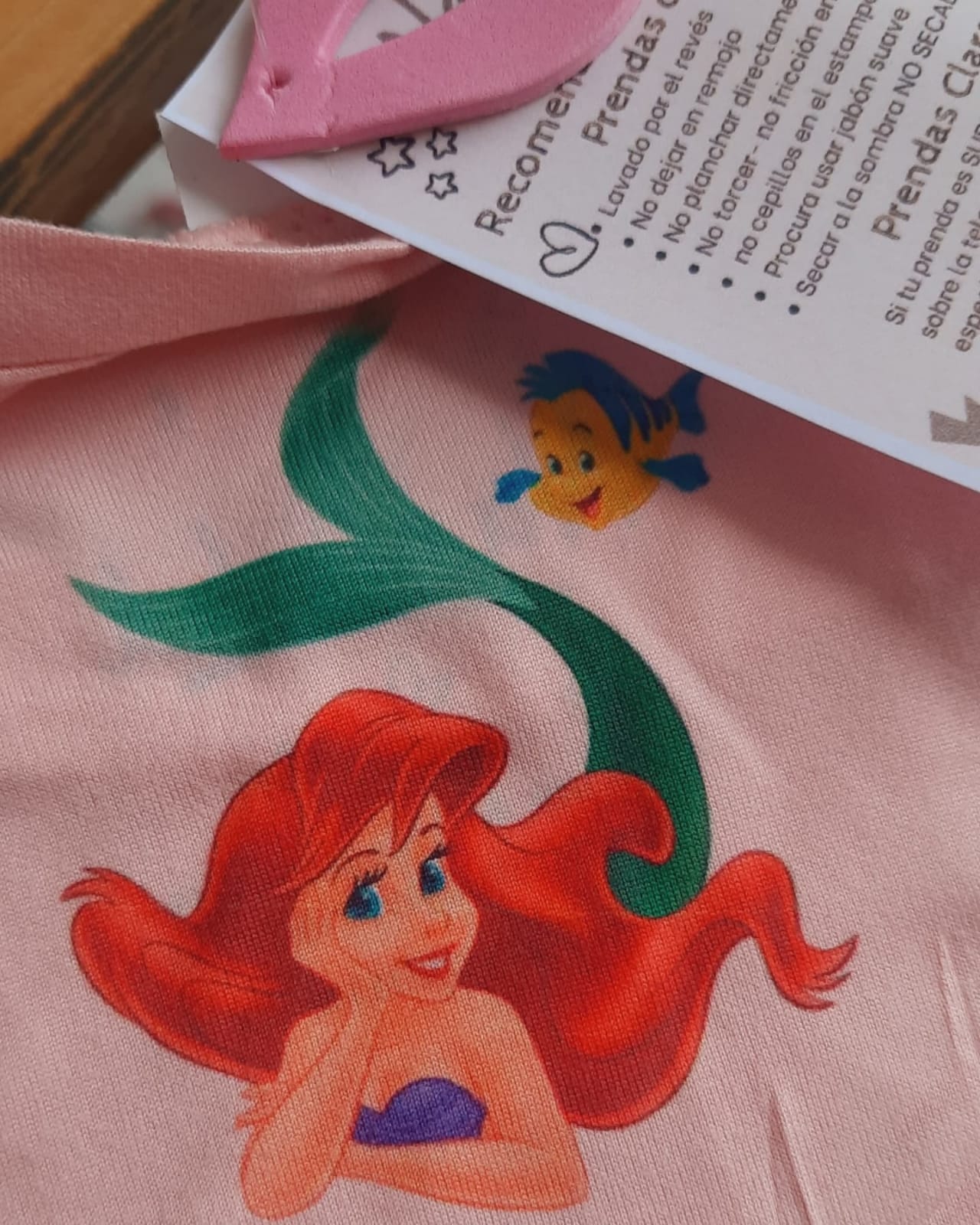 Camiseta Ariel Sirenita