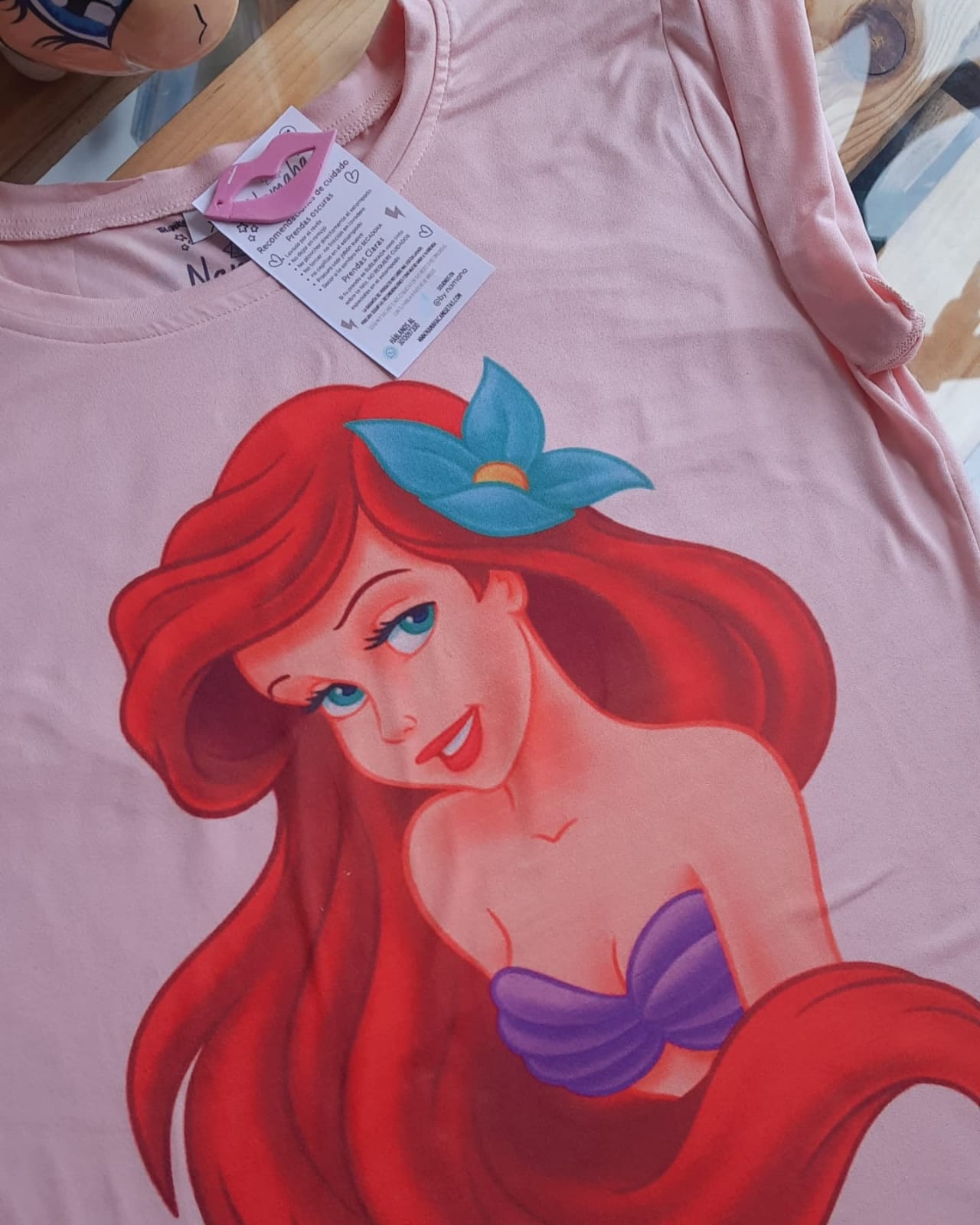 Camiseta Ariel Sirenita