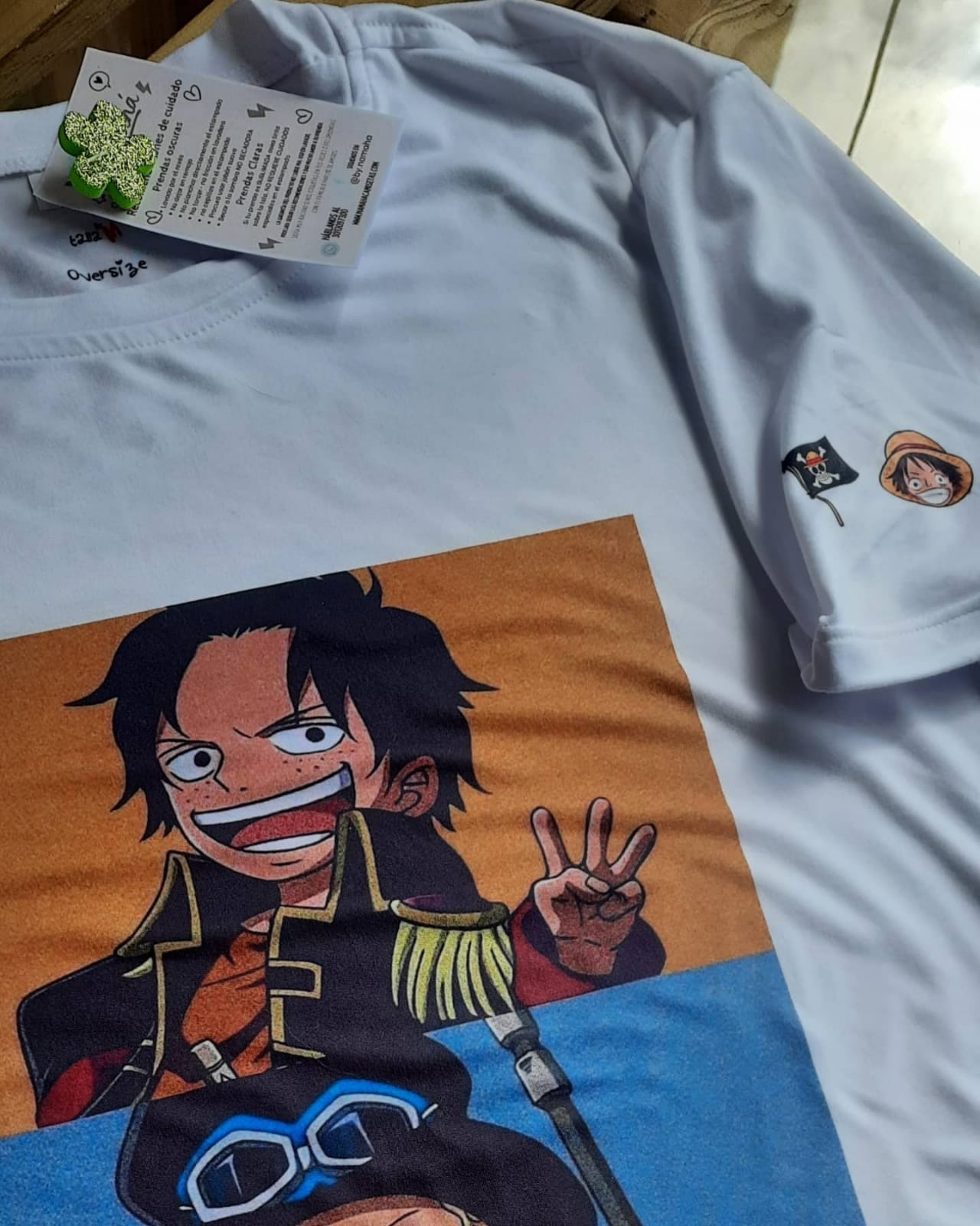 Camiseta Sabo, Ace y Luffy