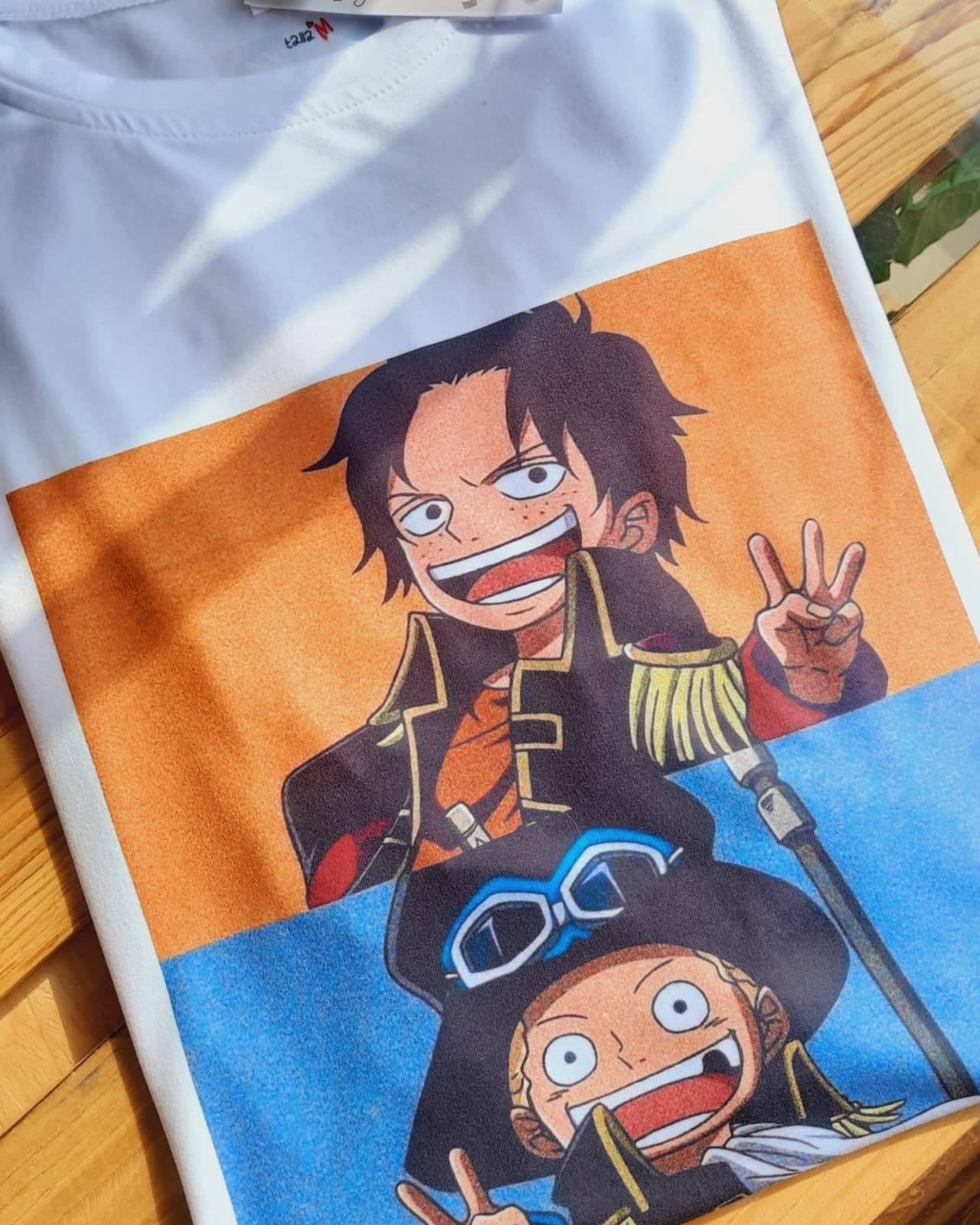 Camiseta Sabo, Ace y Luffy