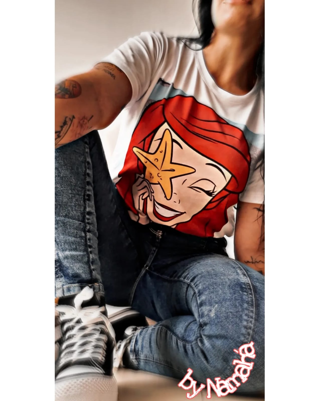 Camiseta Sirenita Disney