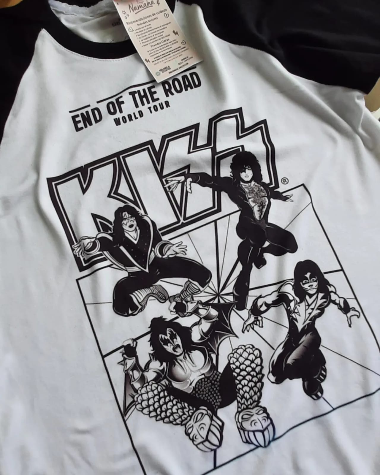 Camiseta KISS end Of the Road World Tour