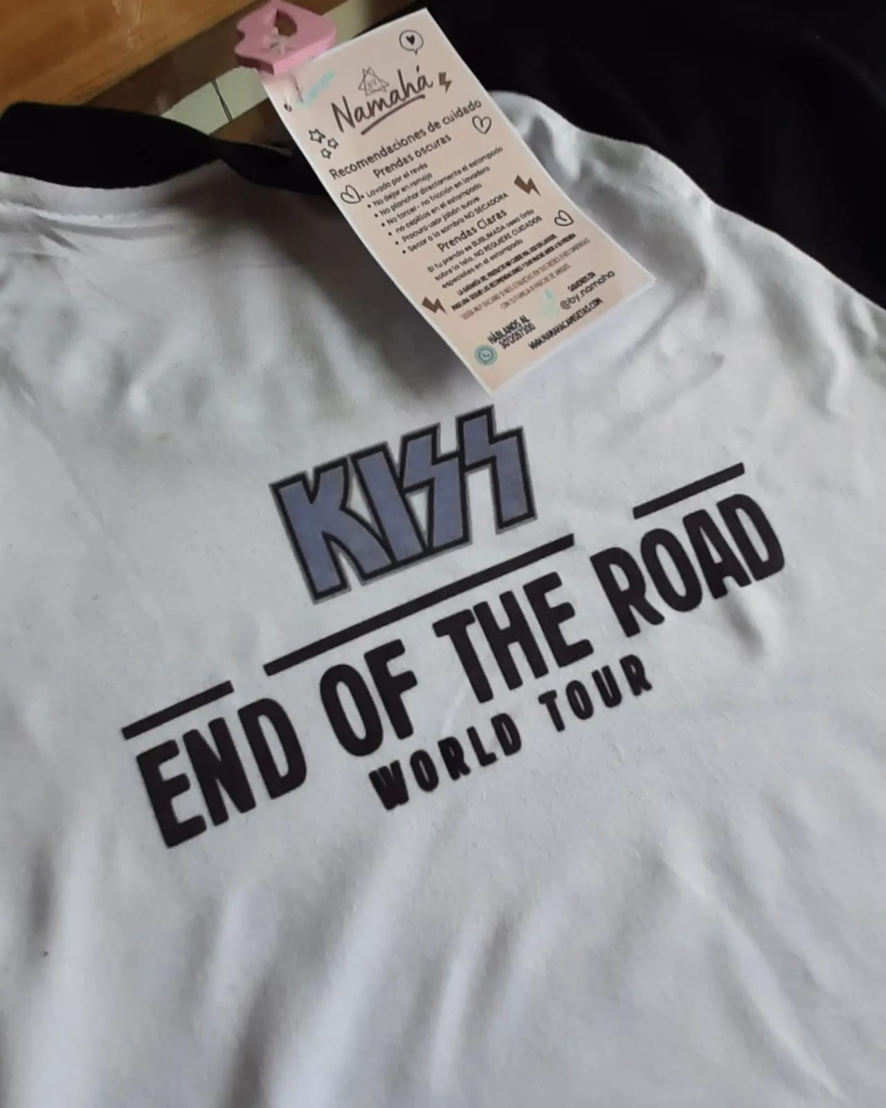 Camiseta KISS end Of the Road World Tour