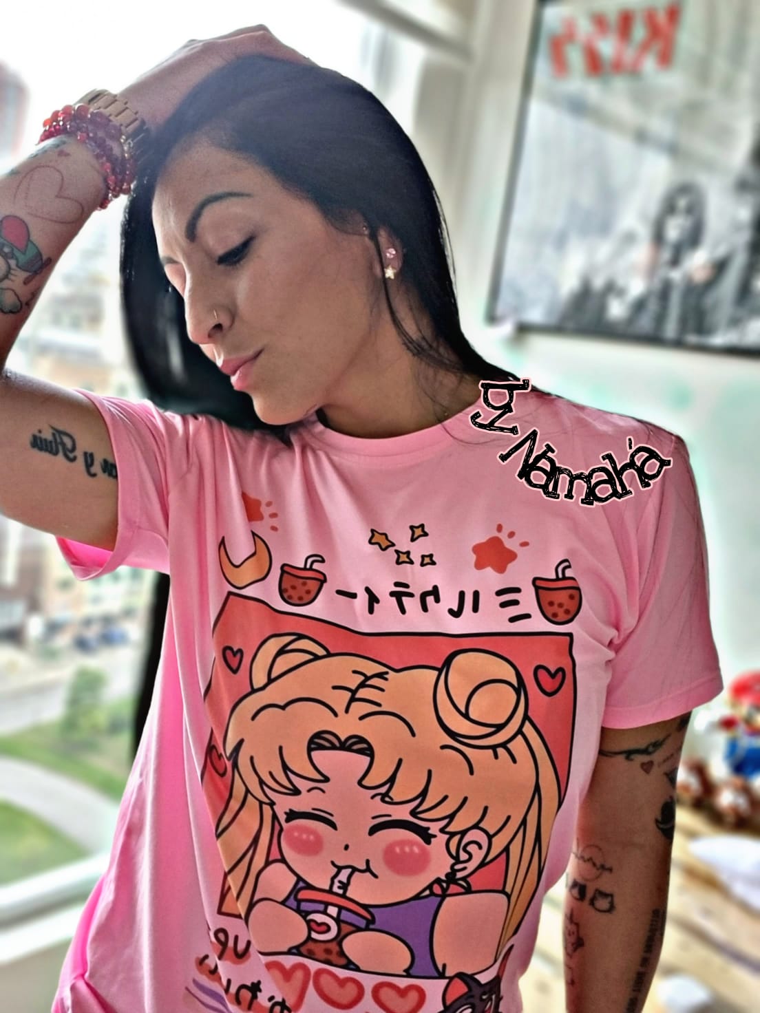 Camiseta Serena Gamer sailormoon