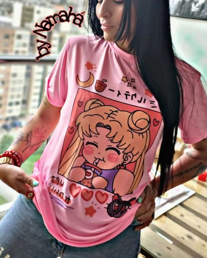 Camiseta Serena Gamer sailormoon