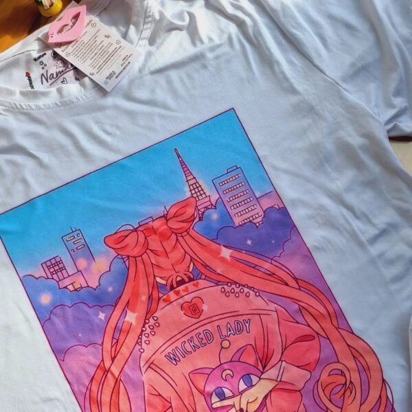 camiseta RINI PINK SAILORMOON