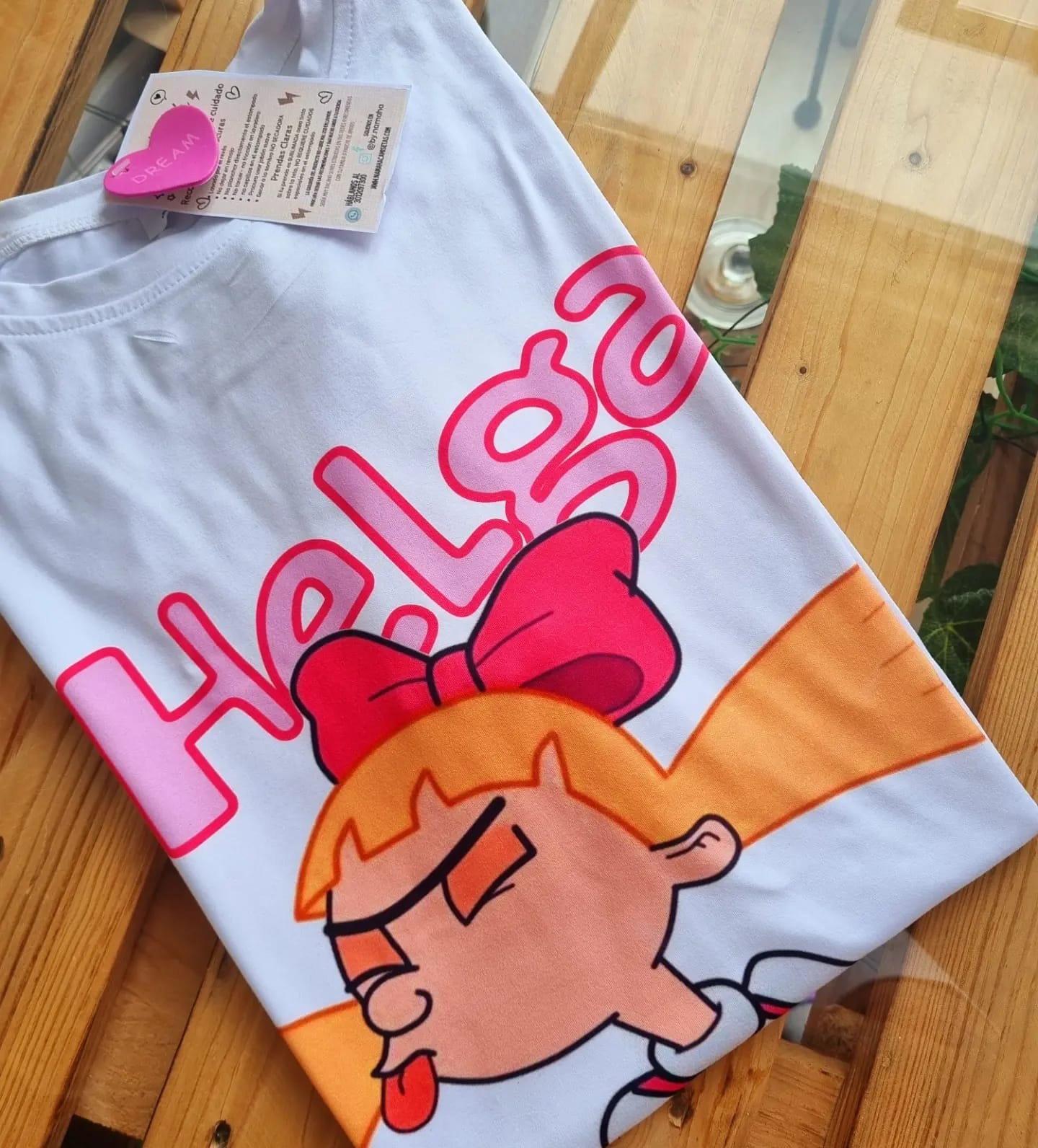 CAMISETA HELGA PATAKI HEY ARNOLD