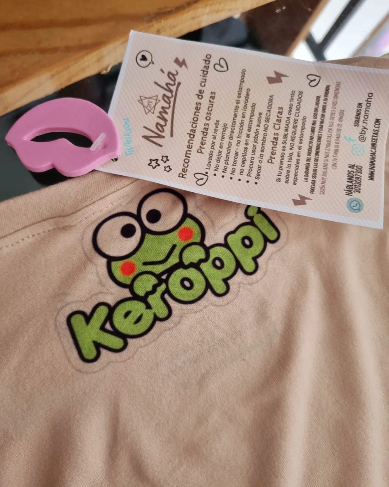 Camiseta Keroppi Friends Hellokitty