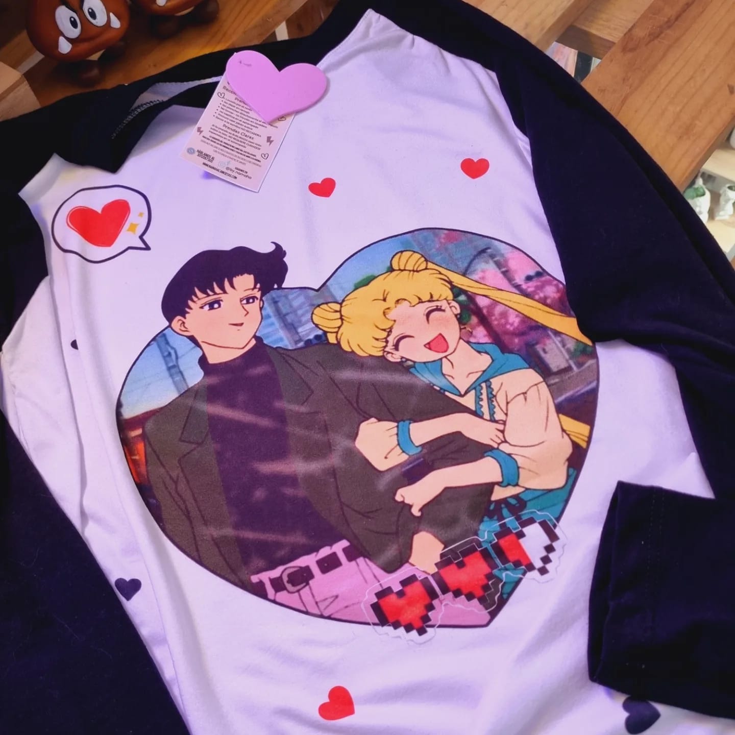 Buzo SERENA Y DARIEN SAILORMOON