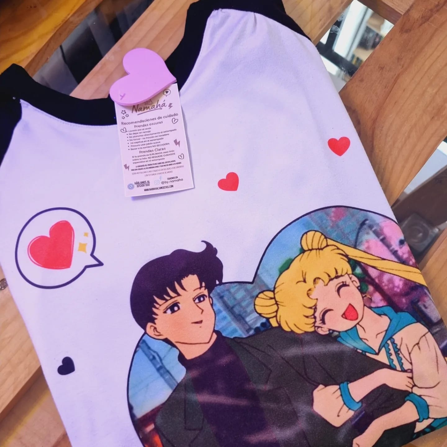 Buzo SERENA Y DARIEN SAILORMOON