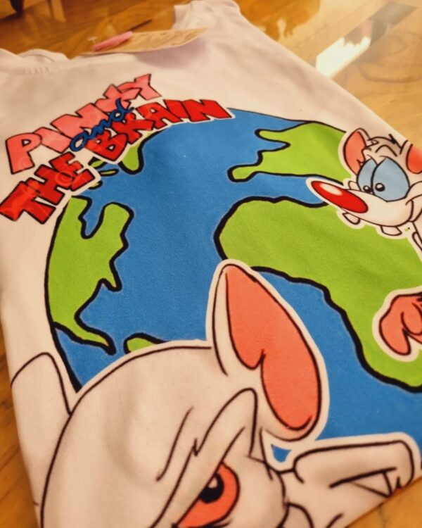 CAMISETA PINKY Y CEREBRO