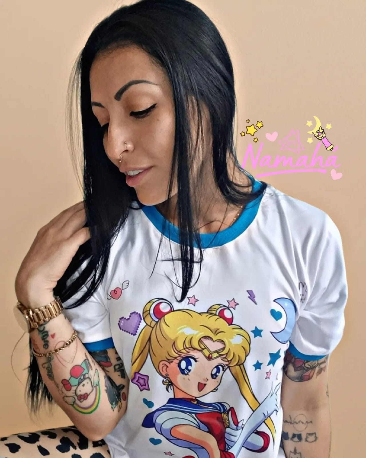 CAMISETA USAGI SAILOR MOON