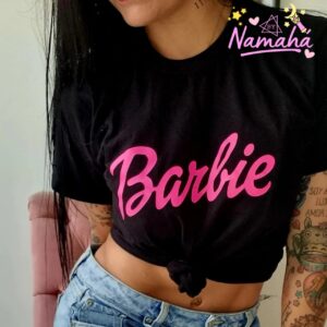 Camiseta Barbie Negra Rosita