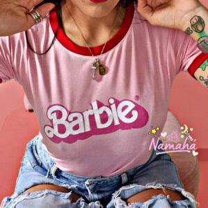 Camiseta Barbie clásica Rosa