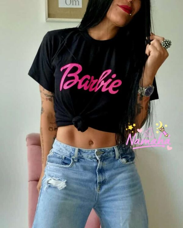 CAMISETA BARBIE NEGRAROSITA