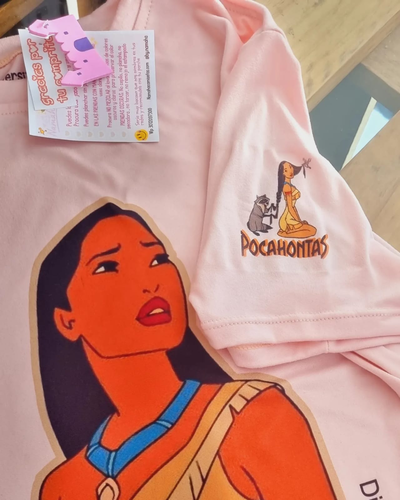 CAMISETA POCAHONTAS