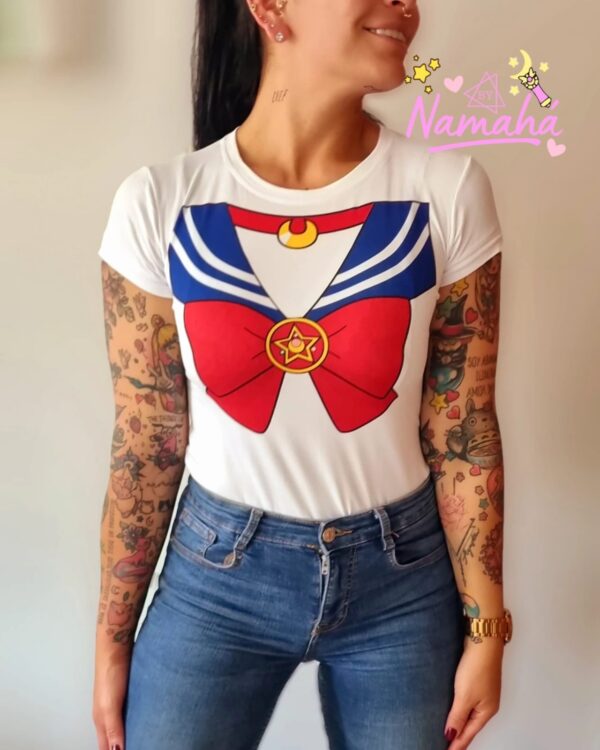 CAMISETA SAILOR SCOUT SAILORMOON