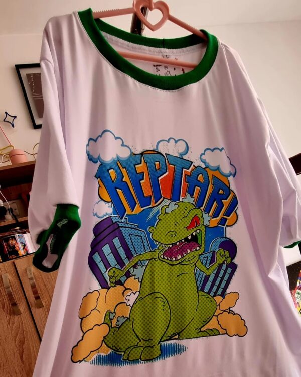 Camiseta De Camiseta Reptar City Rugrats Namahá Camisetas