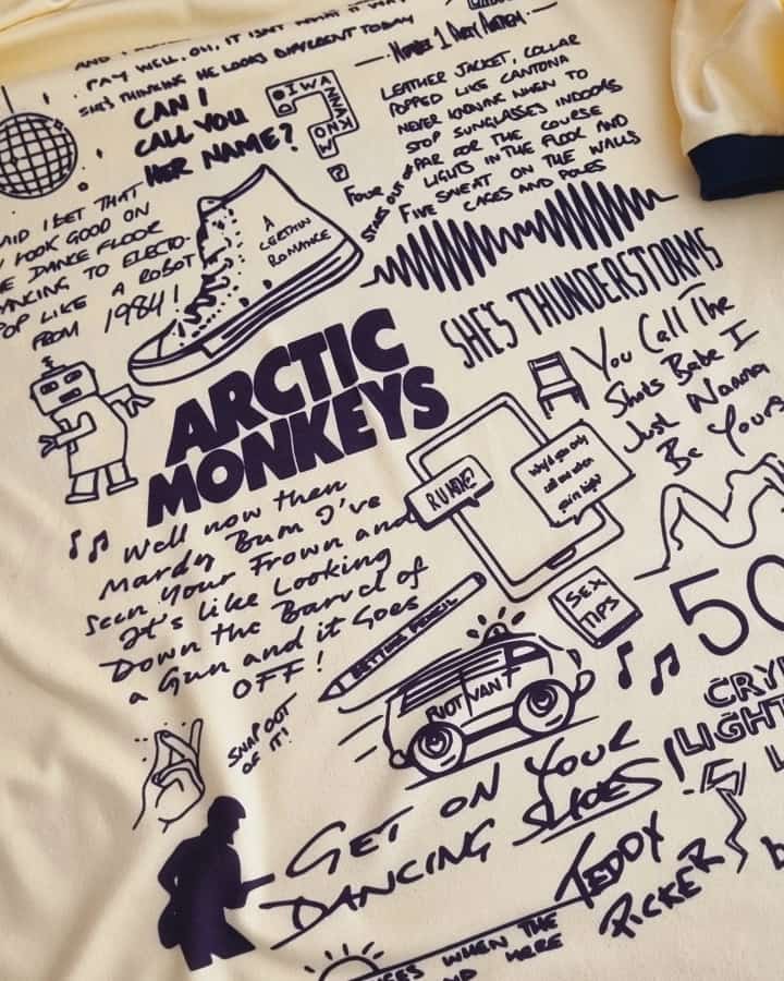CAMISETA ARCTIC MONKEYS