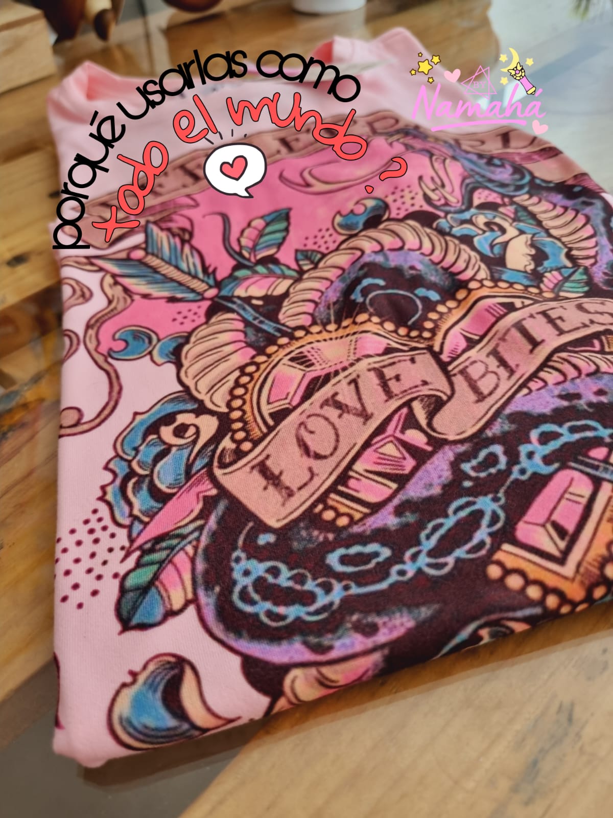 CAMISETA DEF LEPPARD LOVE BITES