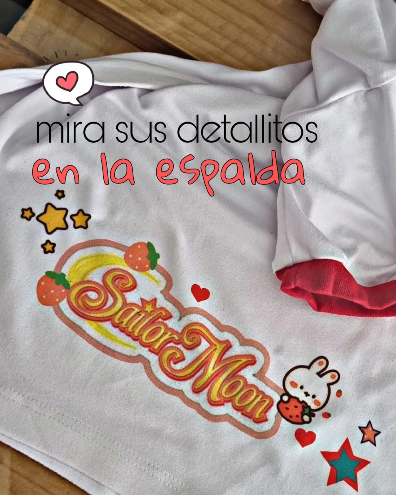 camiseta SAILOR SCOUTS FRIENDS RED