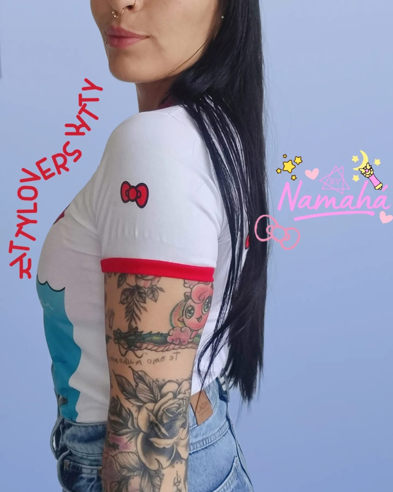 CAMISETA JAWS HELLOKITTY