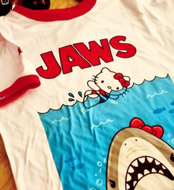 CAMISETA JAWS HELLOKITTY