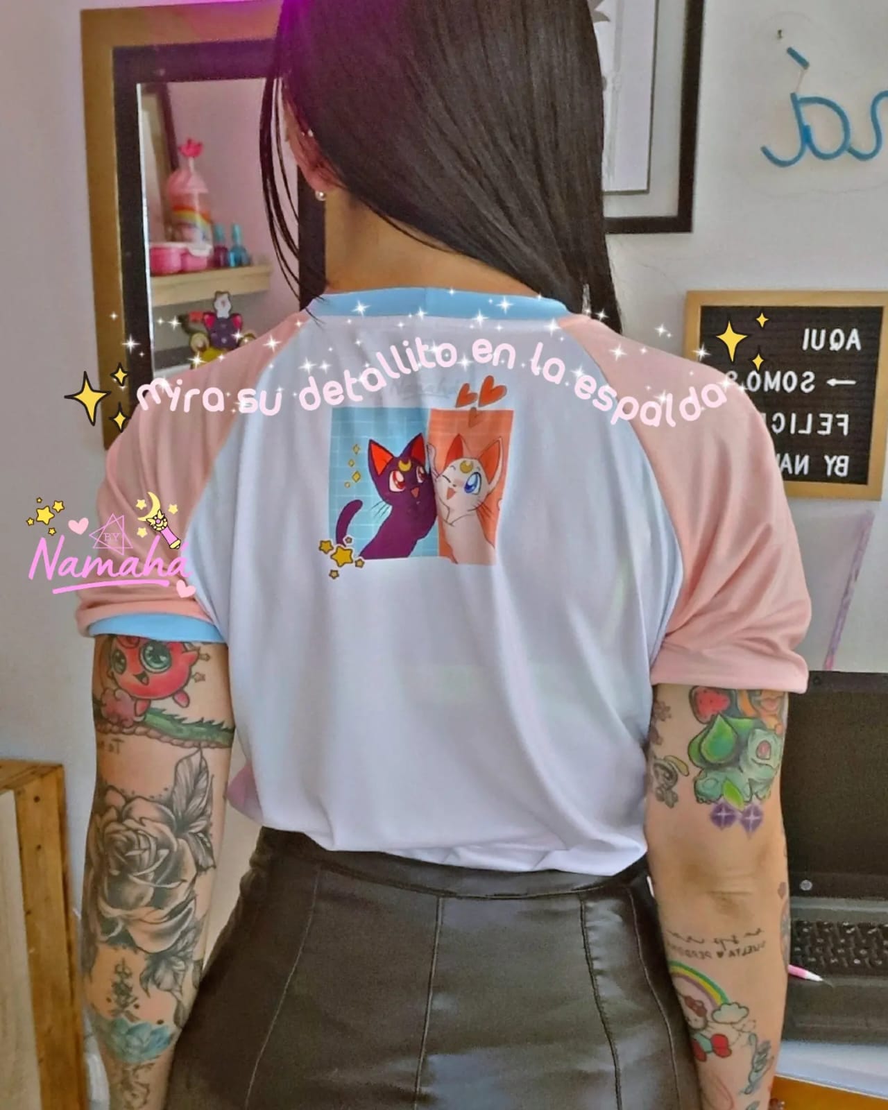 Camiseta ARTEMIS PINK SAILORMOON