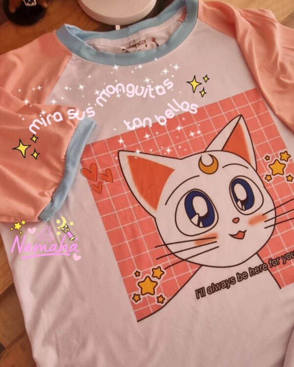 Camiseta ARTEMIS PINK SAILORMOON