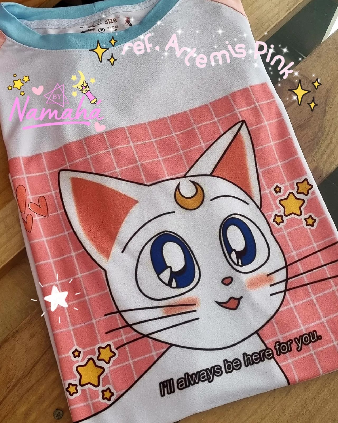 Camiseta ARTEMIS PINK SAILORMOON