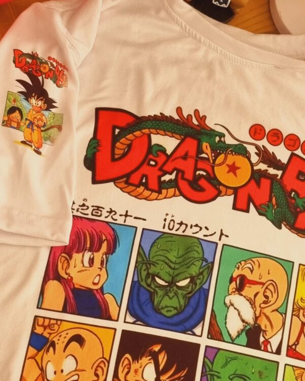 CAMISETA DRAGON BALL Z PERSONAJES