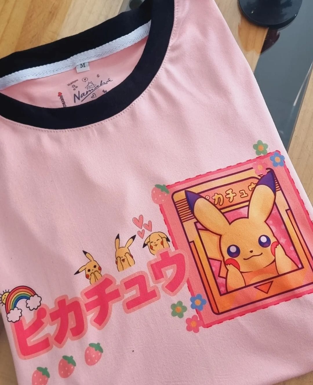 Camiseta PIKACHU PINK Pokemon