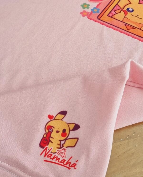 Camiseta PIKACHU PINK Pokemon