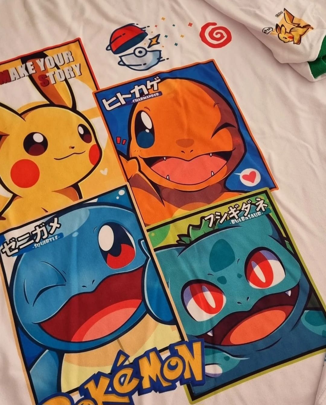 Camiseta POKEMON Equipo