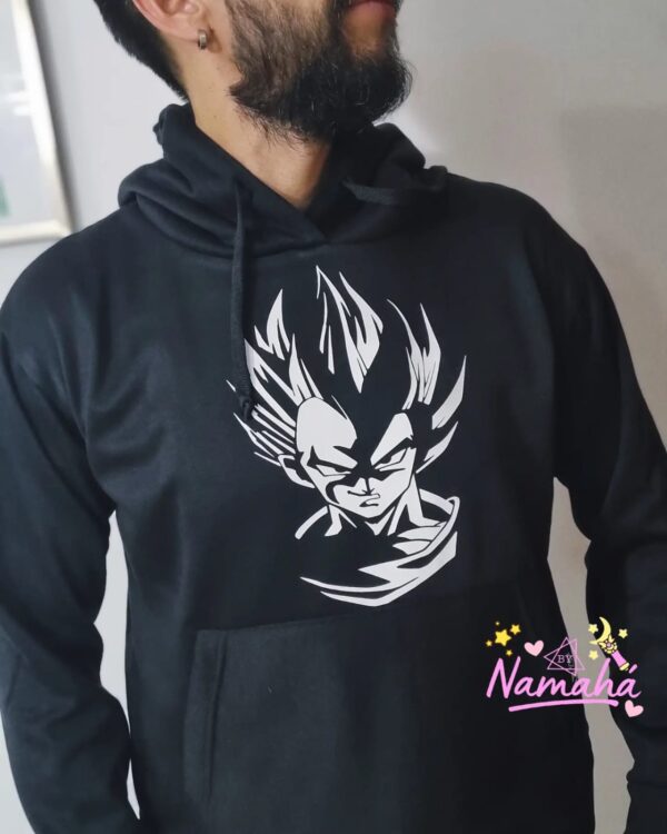 HOODIE VEGETA BLACK