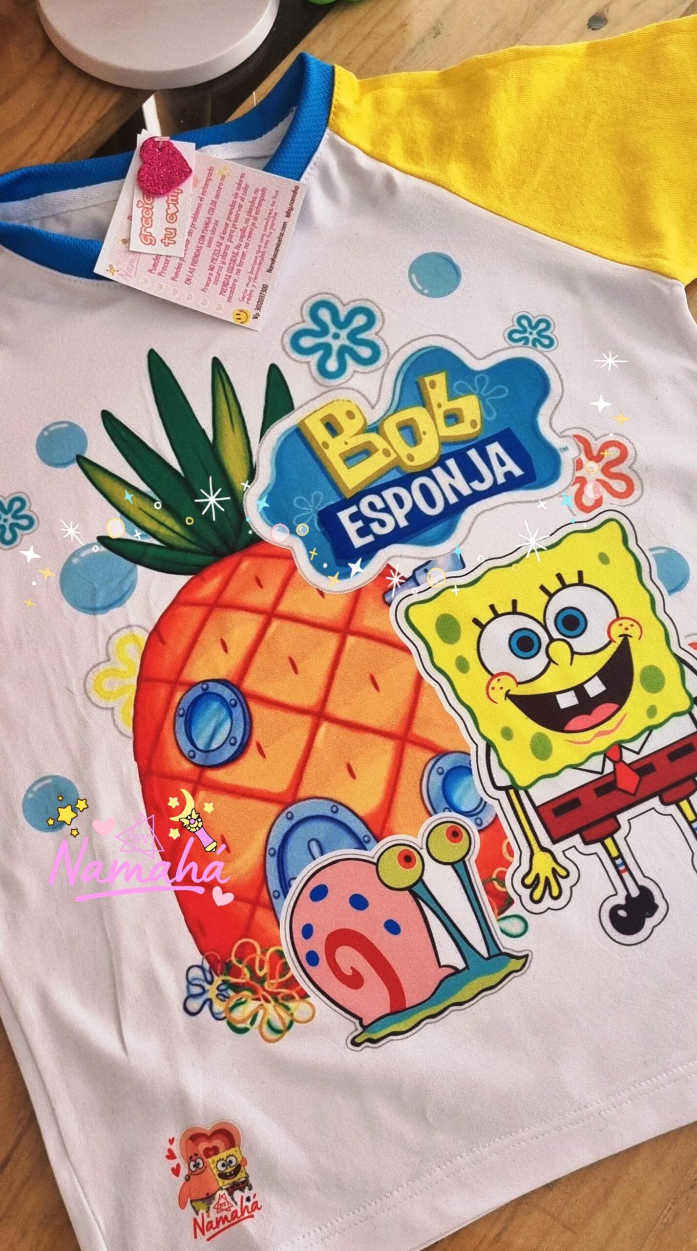 CAMISETA BOB ESPONJA
