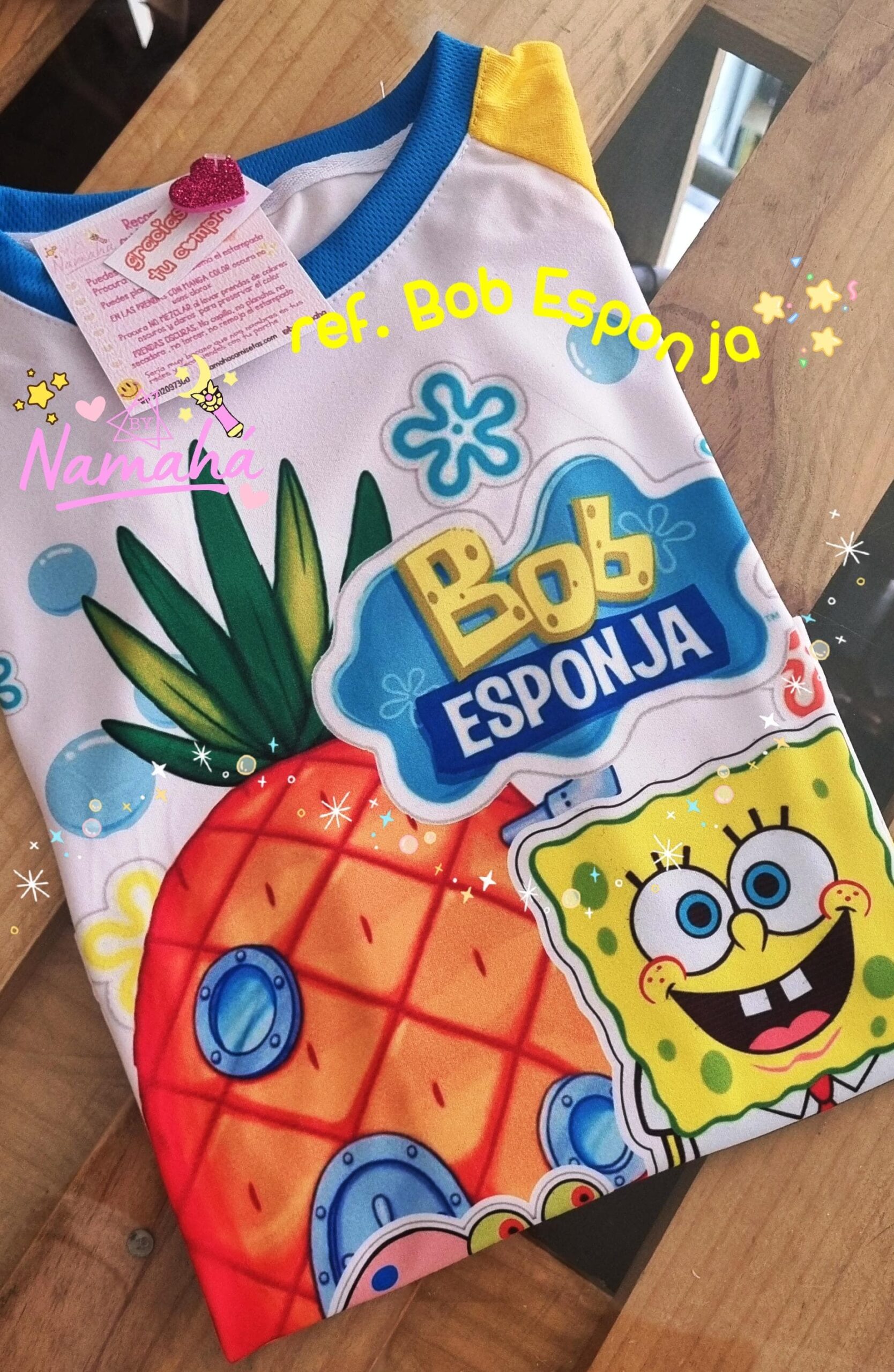 CAMISETA BOB ESPONJA