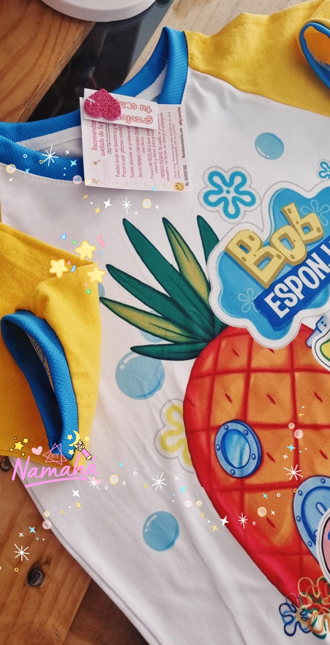 CAMISETA BOB ESPONJA