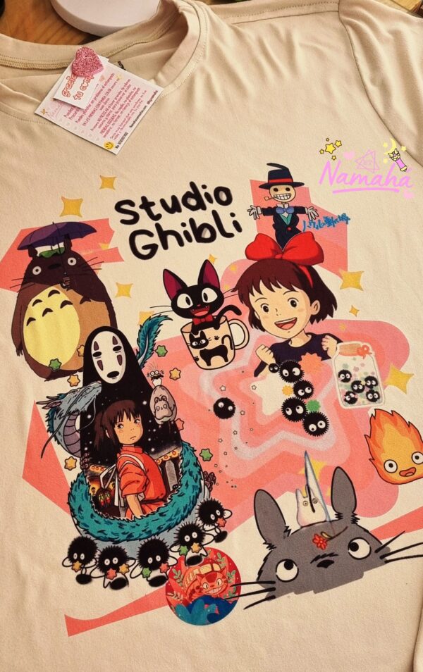 CAMISETA STUDIO GHIBLI