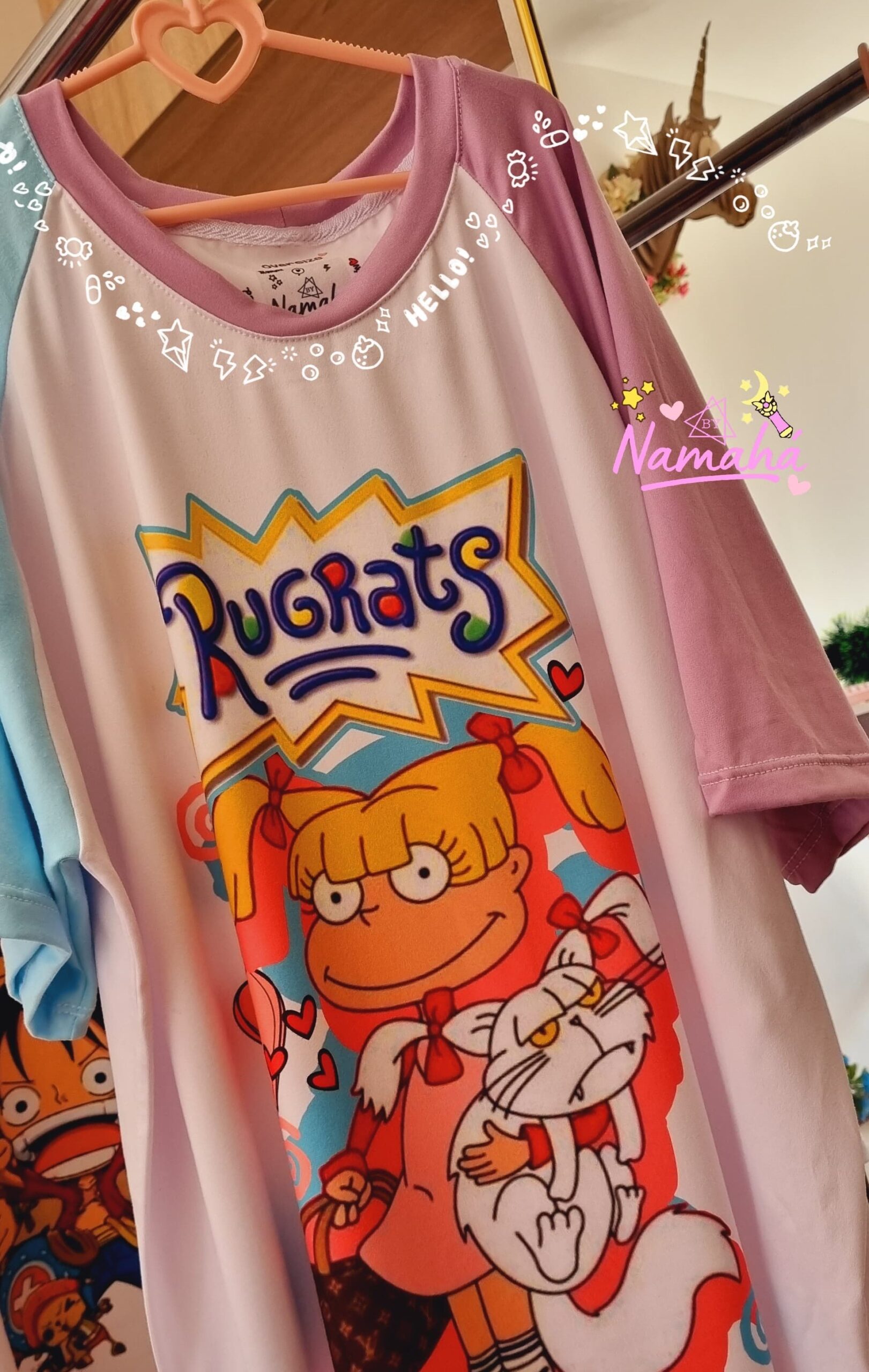 CAMISETA ANGELICA Y PELUSA RUGRATS