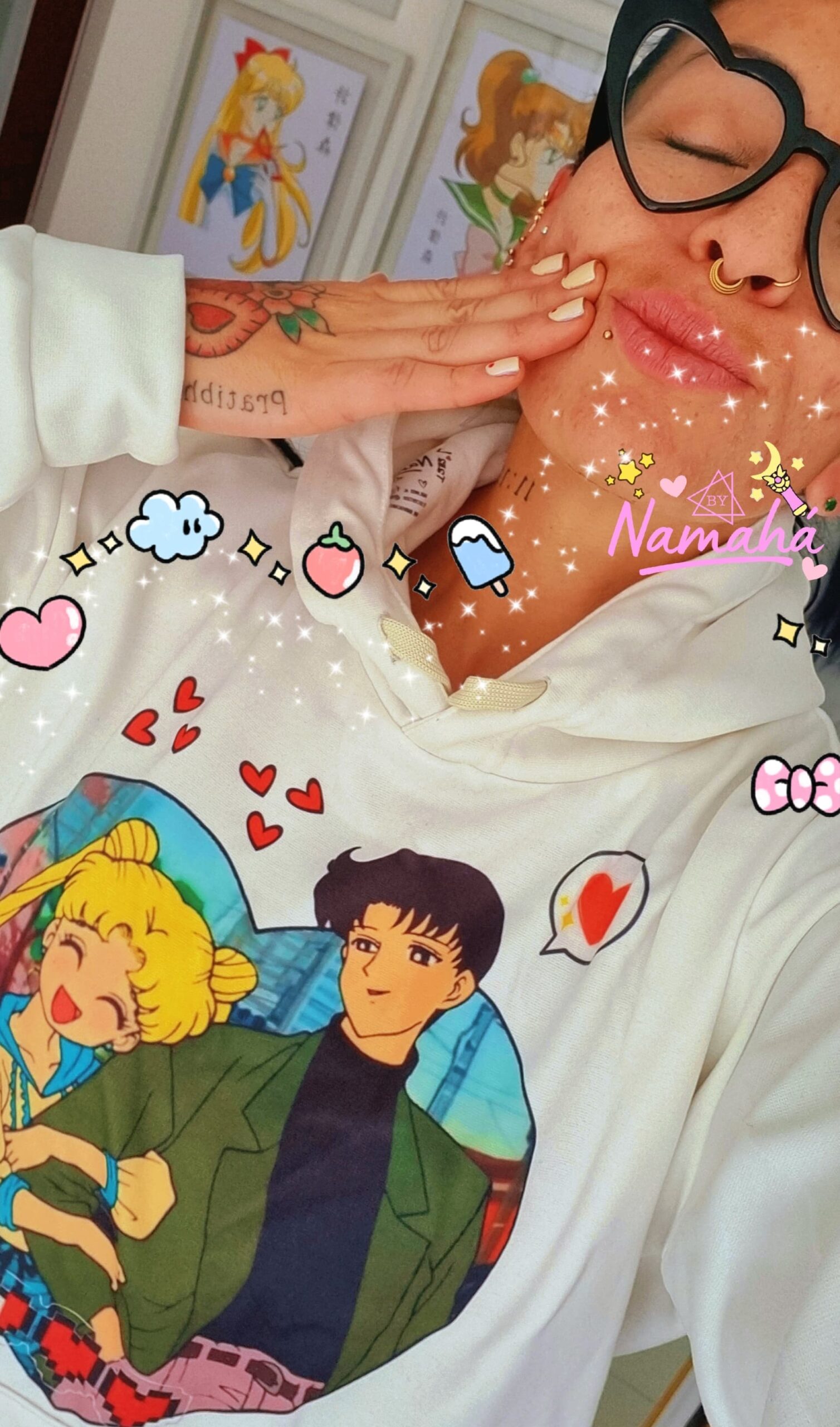 BUZO DARIEN Y SERENA SAILORMOON