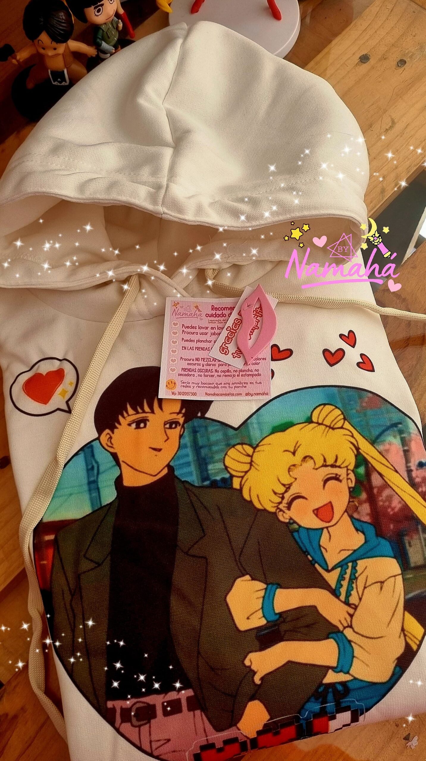 BUZO DARIEN Y SERENA SAILORMOON
