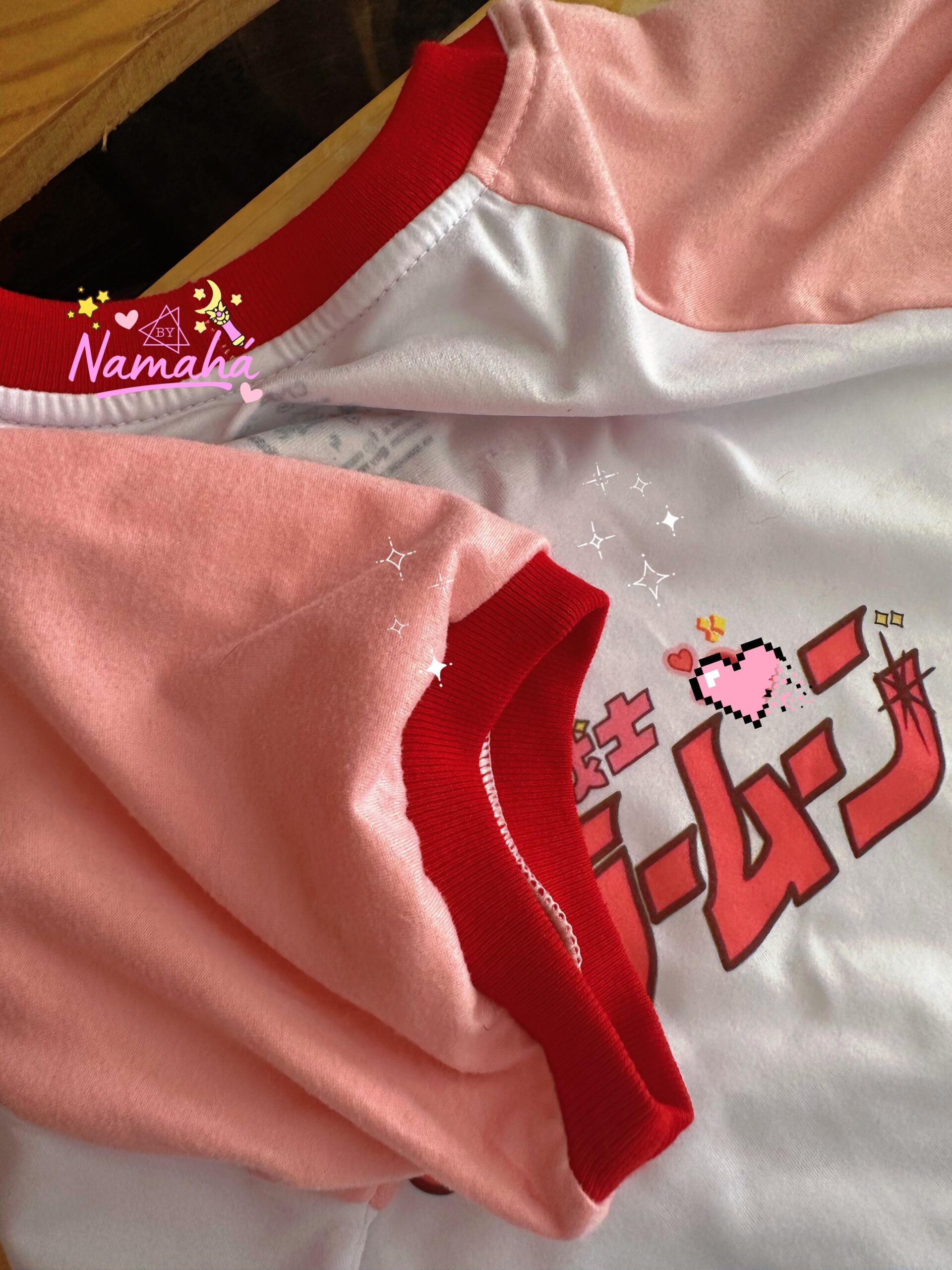 CROP TOP SAILOR MOON SERENA EMOJIS