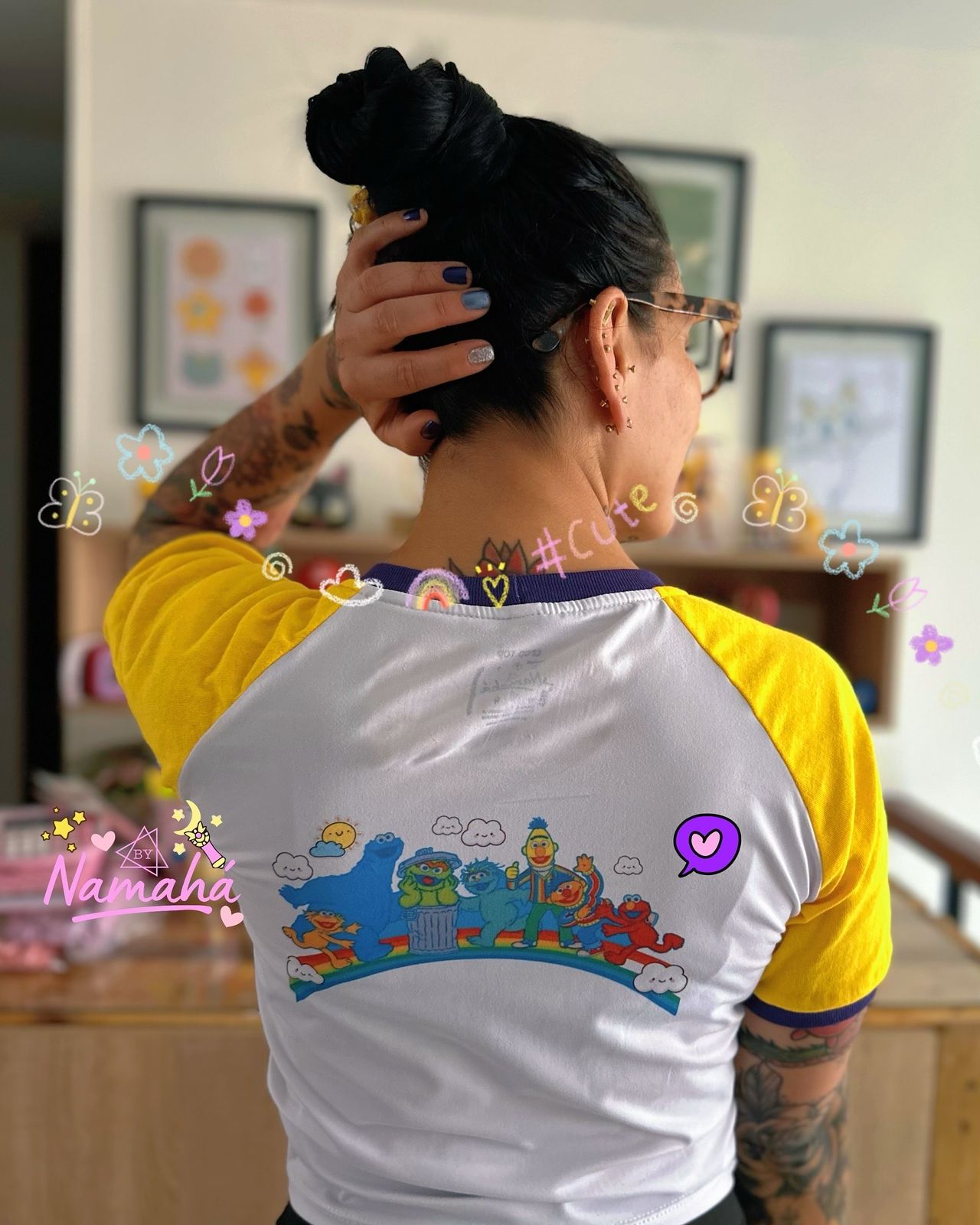 CROP TOP PLAZA SESAMO